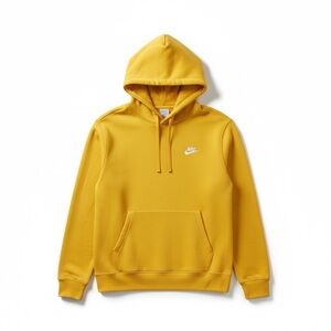 Nike Unisex Bright Yellow Hoodie